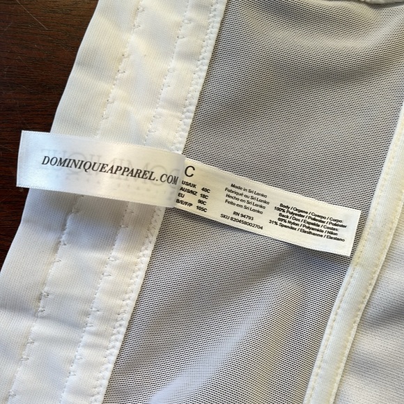 Dominique Juliet Underwire Corset Bustier 40C 8950 - Picture 10 of 11